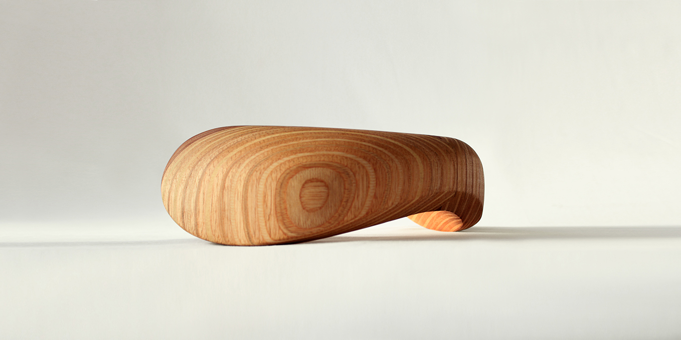 3 Mediation Bench Multilaminated Wood